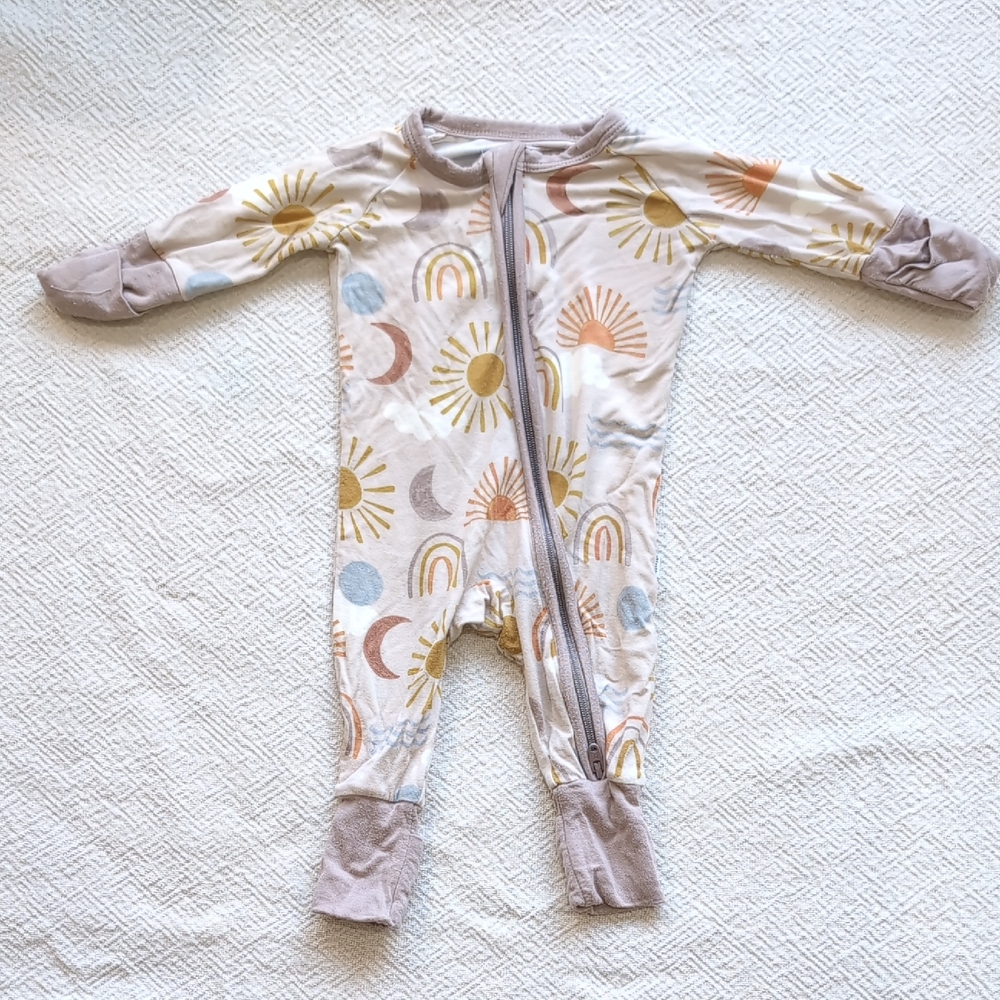 Little Sleepies Desert Sunrise Zippy PJs Preemie